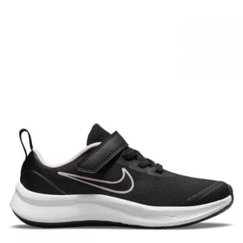 Nike Star Runner 3 Little Kids Shoe - Black/Grey/Pink