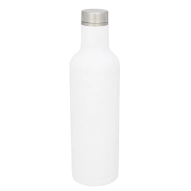 Avenue Avenue Pinto Copper Vacuum Insulated Bottle in White White One Size Unisex 5057819993837