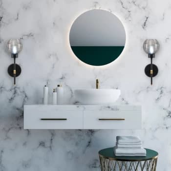 Swing - 3156 Black Fume Wall Lamp