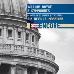 William Boyce 8 Symphonies by William Boyce CD Album