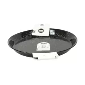 Enamelled Steel Paella Pan With Handles Kitchen Cookware (Diam) 42cm