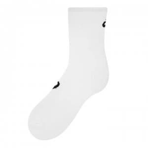 Asics Quarter Three Pack Socks Mens - White
