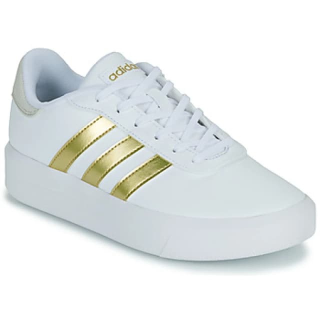 adidas COURT PLATFORM womens Shoes (Trainers) in White