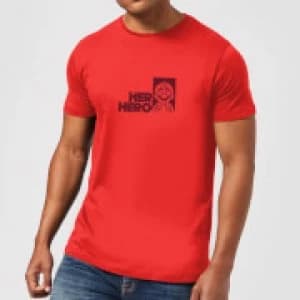 Super Mario Her Hero Mens T-Shirt - Red - L