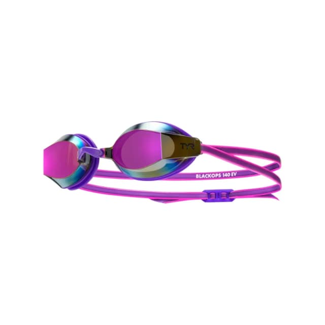 Womens swimming goggles TYR Black Ops 140 EV Violet Female TU