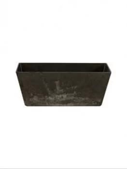 Balcony Trough Planter Ella Black H17Cm D55Cm