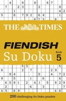 The Times Fiendish Su Doku Book 5 by The Times Mind Games Paperback