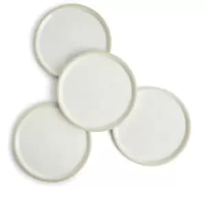 Royal Doulton Urban Dining Plate/Lid 25.5cm S/4 - White