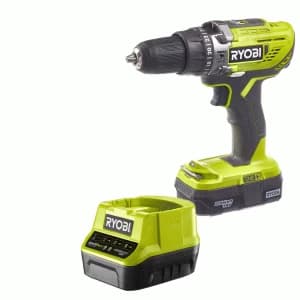 Ryobi R18PD3 ONE+ 18v Cordless Compact Combi Drill 1 x 1.3ah Li-ion Charger No Case