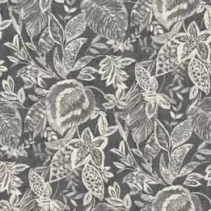 Wallpaper Mae Black and Beige DUTCH WALLCOVERINGS - Multicolour