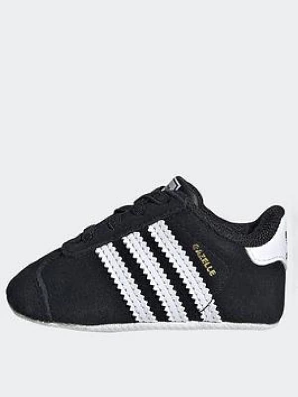 adidas Black & white gazelle Baby trainers Black & White UK 2 (EU 18)