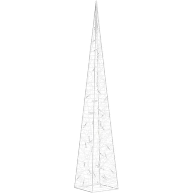 VIDAXL Vidaxl - Acrylic Decorative LED Light Cone Cold White 90cm 8720286434888
