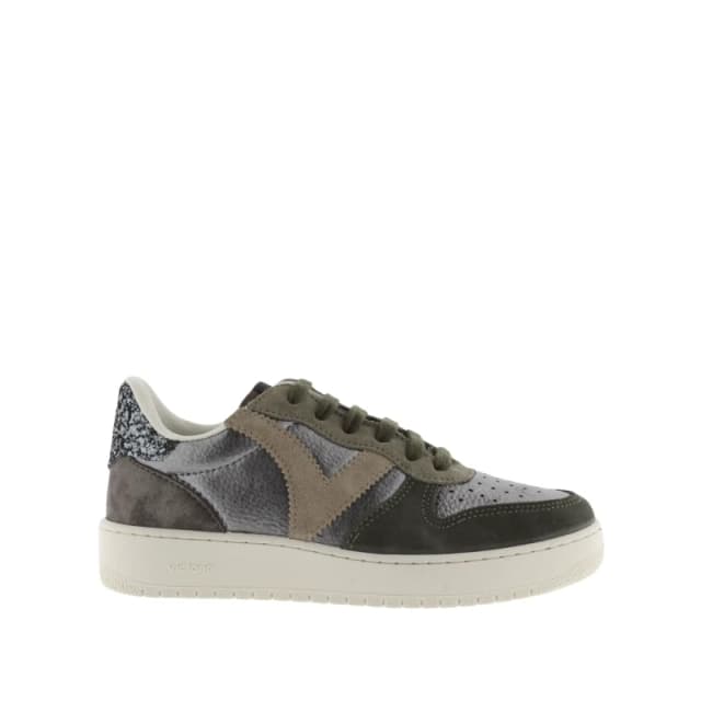 Victoria Metallic and suede womens sneakers Victoria Madrid Vert Female 38