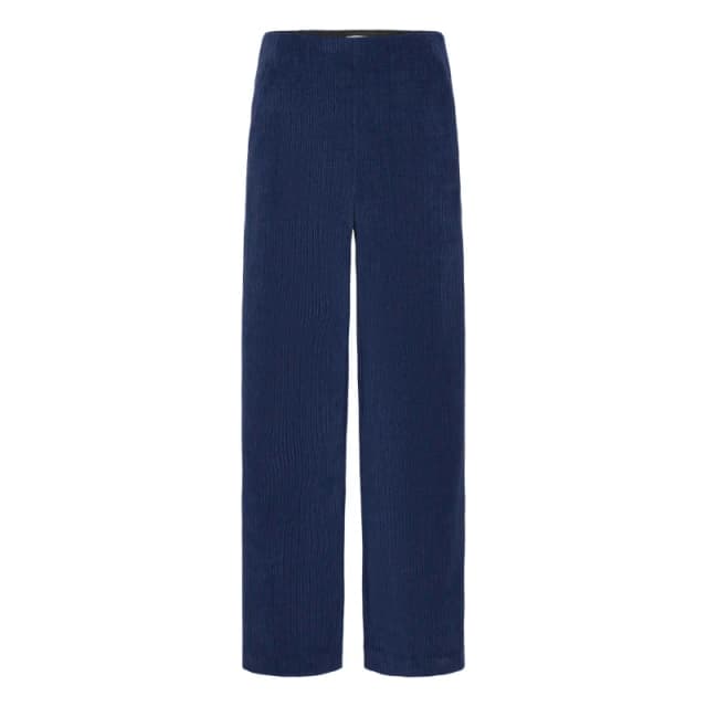 Ichi Womens Trousers Ichi Kate Corduroy Bleu Female M