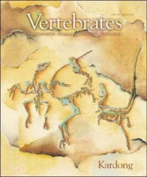 Vertebrates by Kenneth V Kardong Book