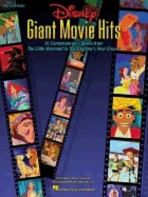 disney giant movie hits 36 contemporary classics from the little mermaid to