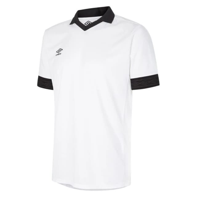 Umbro Tempest Short-Sleeved Jersey in White Size: 11-12 Years White Unisex 11-12 Years