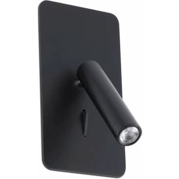 Faro Suau - LED Indoor Wall Lamp Black