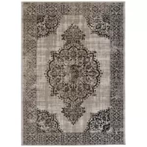 Origins Saville Rug Grey And Black 120 x 170cm