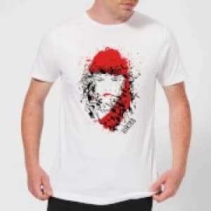 Marvel Knights Elektra Face Of Death Mens T-Shirt - White - 3XL