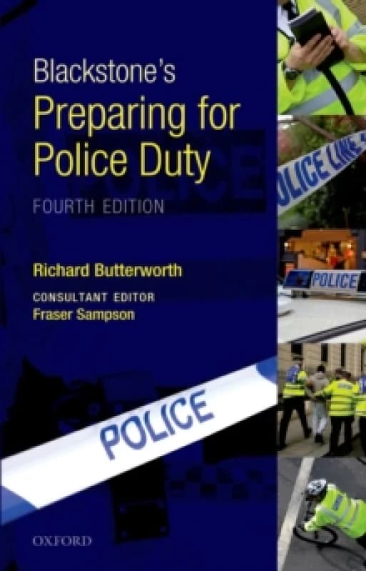 Blackstones Preparing for Police Duty by Richard Butterworth Book