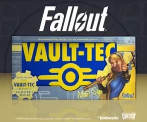 Fallout ''Vault-Tec'' Metal Sign