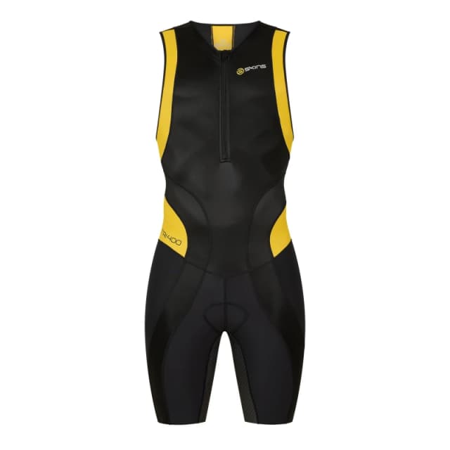 Skins Tri 400 Skinsuit Mens Black male X Small