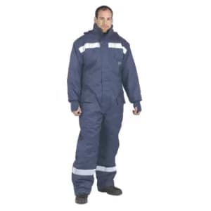 Portwest CS12 Cold-Store Coverall Navy 2XL