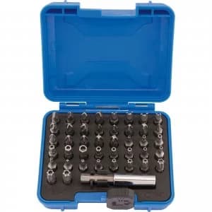 Draper 43 piece Security Screwdriver Bit Set