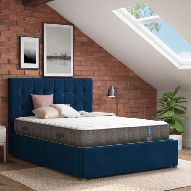 Aspire Aspire Pressure Relief Pocket+ Memory Mattress in White Size: Small Single White Small Single Unisex 5057632205414