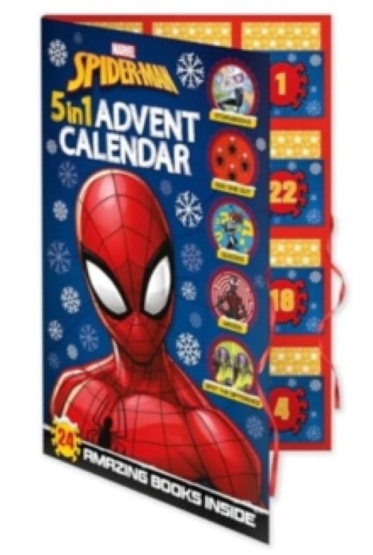 Marvel Spider-Man: 5-in-1 Advent Calendar Paperback / softback