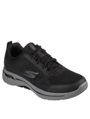 Skechers Go Walk Arch Fit Trainer, Black, Size 10, Men