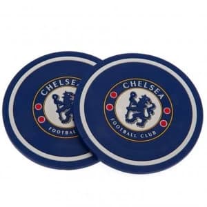 Chelsea FC 2 Pack Coaster Set