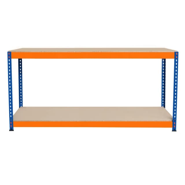 Monster Racking S-Rax 2 Tier Workbench - 180Cm X 45Cm X 90Cm
