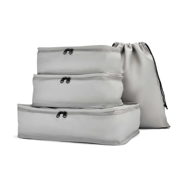 Rock Rock Packing Cubes Set of 4 Grey unisex 4pc Set