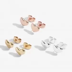 Florence Heart Studs 5120