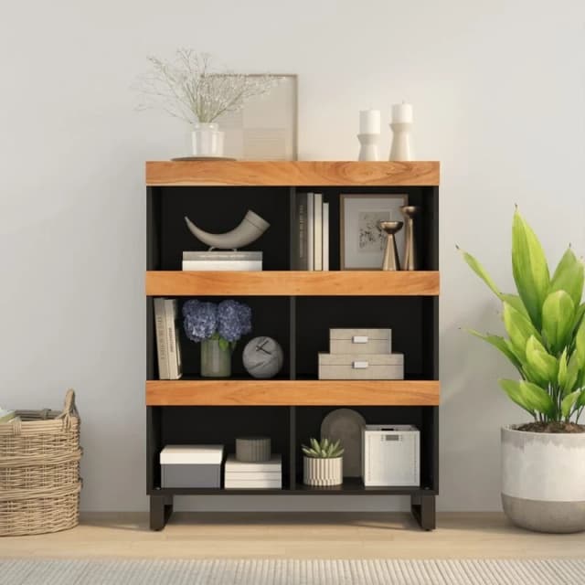 VIDAXL Side Cabinet 85x33x107cm Solid Wood Acacia Vidaxl 8720845781385