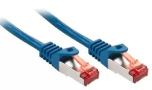 Lindy Cat.6 S/FTP 10m networking cable Blue Cat6 S/FTP (S-STP)