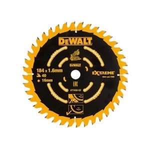 DEWALT Cordless Mitre Saw Blade For DCS365 184 x 16mm x 24T