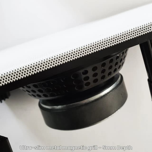 Loops 2200W Bluetooth Sound System & 8x 140W In Wall Speakers - 8 Zone Multi Room Amp Multi unisex