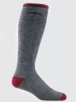 Darn Tough 1955 Mountaineering Over-the-Calf Heavyweight Hiking Mens Sock - Smoke