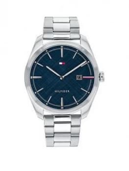 Tommy Hilfiger Blue Dial Stainless Steel Bracelet Watch