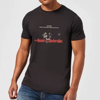 Hammer Horror Hound Of The Baskervilles Mens T-Shirt - Black - 3XL - Black