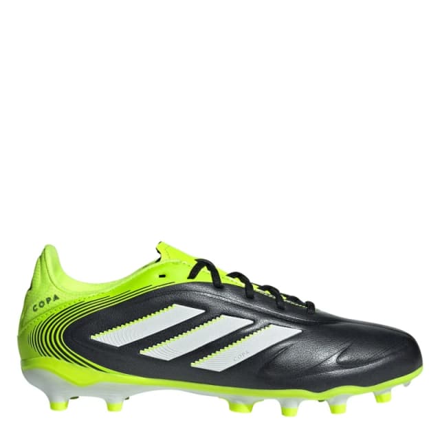 adidas Copa Pure 3 League Juniors Firm Ground Football Boots Black/Lemon male 3 (35.5)