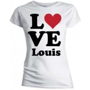 One Direction Love Louis Skinny White TS: XL