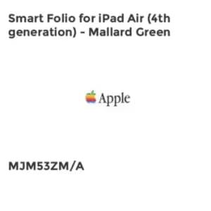 Smart Folio for iPad Air (4th generation) - Mallard Green
