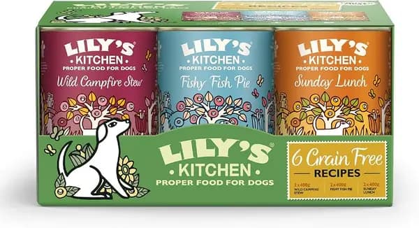 Lily's Kitchen Grain Free Dog Food MultiPcs 6 x 400g