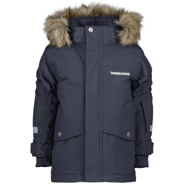 Children's parka Didriksons Bjarven Bleu Unisex 6/7 ans