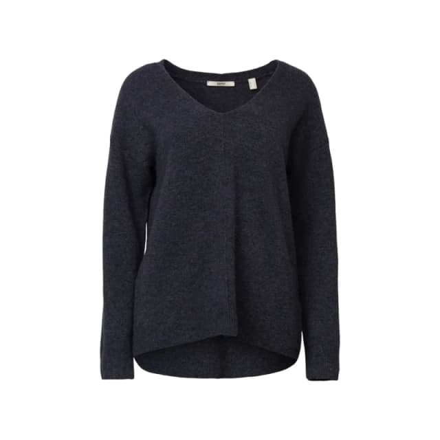 Esprit Sweatshirt v-neck woman Esprit Bleu Female L