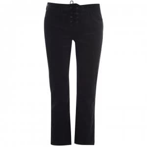 AG Jeans AG High Rise Slim Flare Crop Lace Jeans - Rich Mercury